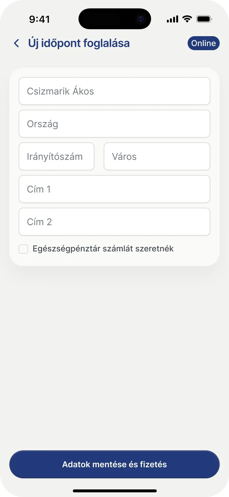 Apt. booking 3