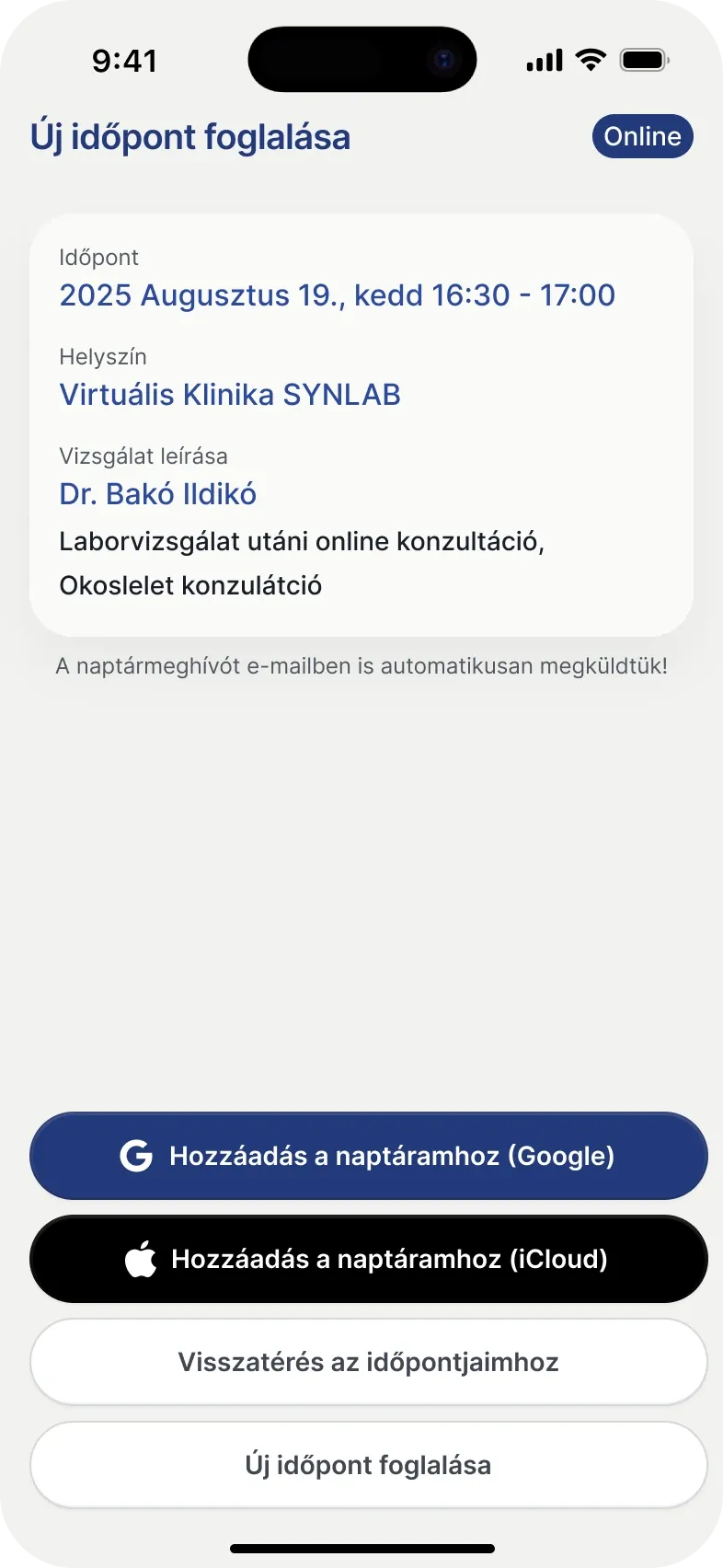 Apt. booking 4